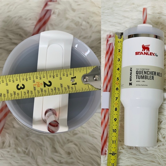 Stanley Tumbler THE QUENCHER 40 OZ Mistletoe Twist LIMITED Edition. LAST ONE! - Picture 10 of 16